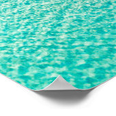 Aerial Bondi Beach, Sydney, zomer. Poster (Hoek)