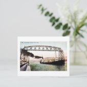 Aerial Bridge and Canal, Duluth, Minn. Briefkaart (Staand voorkant)