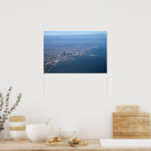 Aerial Chicago Poster (Keuken)