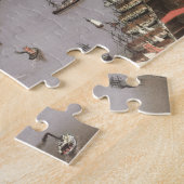 Aerial City Uitzicht Manhattan, New York, Verenigd Legpuzzel (Zijkant)