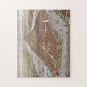 Aerial City Uitzicht Manhattan, New York, Verenigd Legpuzzel (Verticaal)