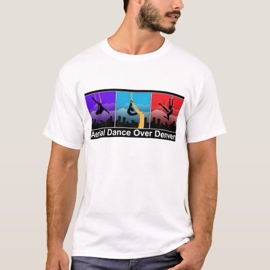 Aerial Dance over Denver T-shirt (Voorkant)
