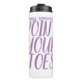 Aerial Dancer Point Your Toes Reismug Thermosbeker (Voorkant)