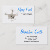 Aerial Drone Video & Photography Service Visitekaartje (Voorkant / Achterkant)