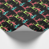 Aerial Fitness Poses Thunder_Cove Cadeaupapier (Hoek)