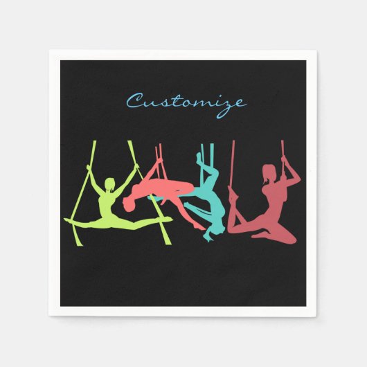 Aerial Fitness Poses Thunder_Cove Servet (Voorkant)