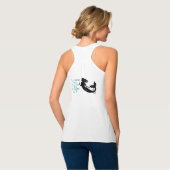 Aerial Fitness Poses Thunder_Cove Tanktop (Volledige Achterkant)