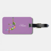 Aerial Fitness Yoga Thunder_Cove Bagagelabel (Achterkant horizontaal)