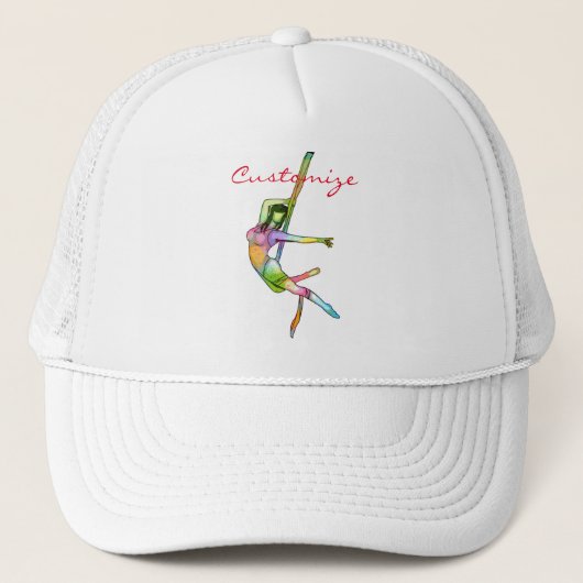 Aerial Fitness Yoga Thunder_Cove Trucker Pet (Voorkant)