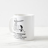 Aerial Fitter & Satellite Dish Fitter Promotion Koffiemok (Voorkant links)