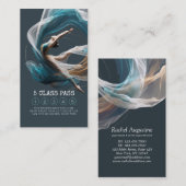 Aerial Flying Air Yoga Instructor 5 Class Pass Klantenkaartje (Voorkant / Achterkant)