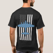 Aerial Gunner B-17 T-shirt (Achterkant)