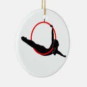 Aerial Hoop Double Sided Ornament (Rechts)