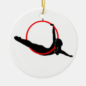 Aerial Hoop Double Sided Ornament (Voorkant)