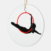 Aerial Hoop Double Sided Ornament (Links)