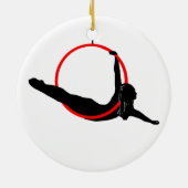 Aerial Hoop Double Sided Ornament (Achterkant)