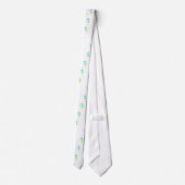 Aerial Hoop Foot to Head in Rainbow Stropdas (Achterkant)