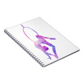 Aerial Hoop Gazelle Notitieboek (Rechterzijde)