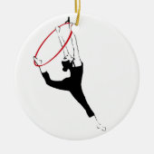 Aerial Hoop/Lyra Double Sided Ornament (Voorkant)