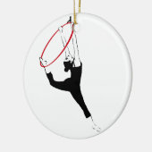 Aerial Hoop/Lyra Double Sided Ornament (Links)