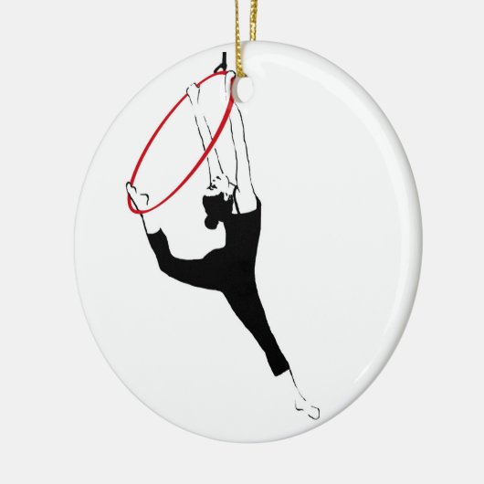 Aerial Hoop/Lyra Double Sided Ornament (Links)