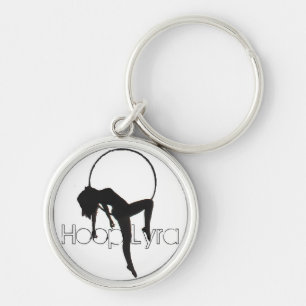 Aerial Hoop Lyra Keyring Sleutelhanger