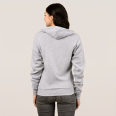 AERIAL HOOP / LYRA Silhouette Printen Hoodie (Achterkant volledig)