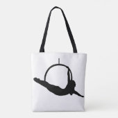 Aerial Hoop / Lyra Studio Bag Tote Bag (Achterkant)