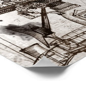 Aerial House Maison Tournante Poster (Hoek)