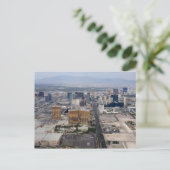 Aerial Las Vegas Strip 2009 Foto Briefkaarten (Staand voorkant)
