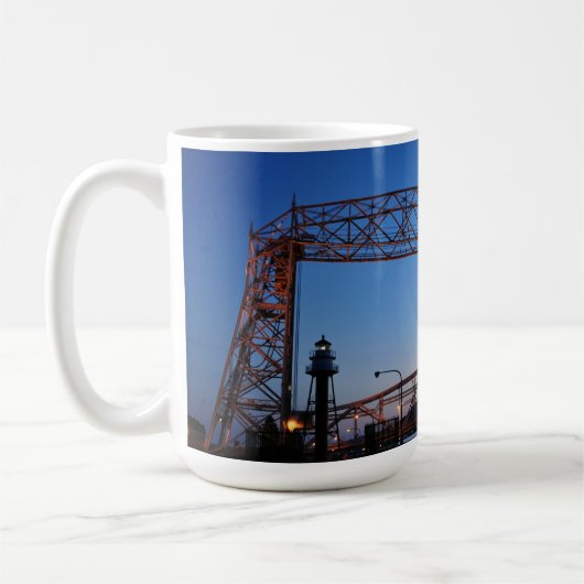 Aerial Lift Bridge Duluth Minnesota Koffiemok (Links)