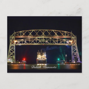 Aerial Lift Bridge en Algoma Transport Briefkaart