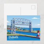 Aerial Lift Bridge VS Briefkaart (Voorkant / Achterkant)