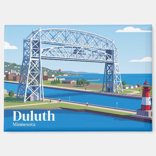 Aerial Lift Bridge VS Magneet (Voorkant)