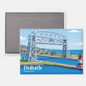 Aerial Lift Bridge VS Magneet (Voorkant / Achterkant)