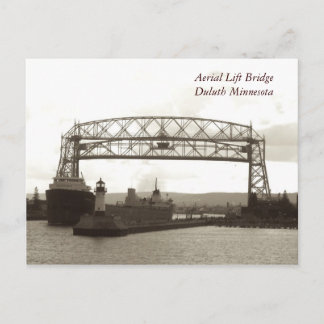 Aerial Lift BridgeDuluth Minnesota Briefkaart