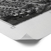 Aerial Map Birdsboro PA Pennsylvania Poster 1890 (Hoek)