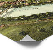 Aerial Map Royersford PA Pennsylvania Poster 1893 (Hoek)