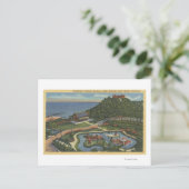 Aerial of Bernheimer's Oriental Garden Briefkaart (Staand voorkant)