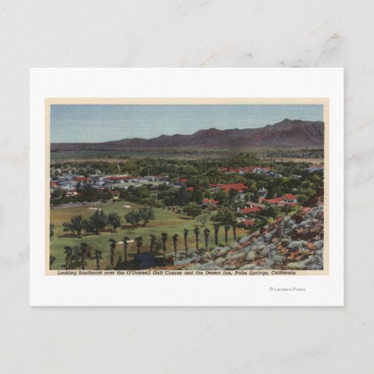 Aerial of O'Donnell Golf Course Briefkaart (Voorkant)