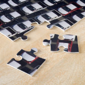 Aerial over Car Lot Legpuzzel (Zijkant)