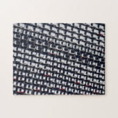 Aerial over Car Lot Legpuzzel (Horizontaal)