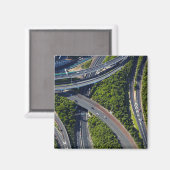 Aerial over Highway Junction Magneet (Voorkant / Achterkant)