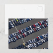 Aerial over Parking Lot Briefkaart (Voorkant / Achterkant)