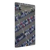 Aerial over Parking Lot Mini Klembord (Schuin)