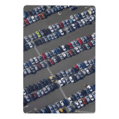 Aerial over Parking Lot Mini Klembord (Achterkant)