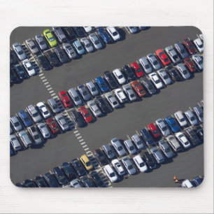 Aerial over Parking Lot Muismat