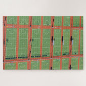 Aerial Over Tennis Courts Legpuzzel (Horizontaal)