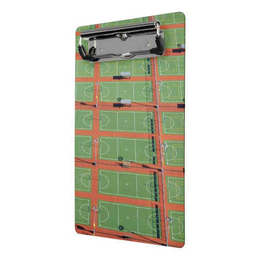 Aerial Over Tennis Courts Mini Klembord (Angled2)