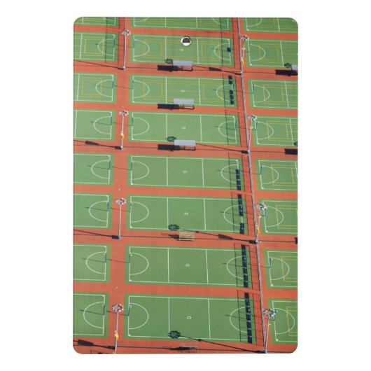 Aerial Over Tennis Courts Mini Klembord (Achterkant)